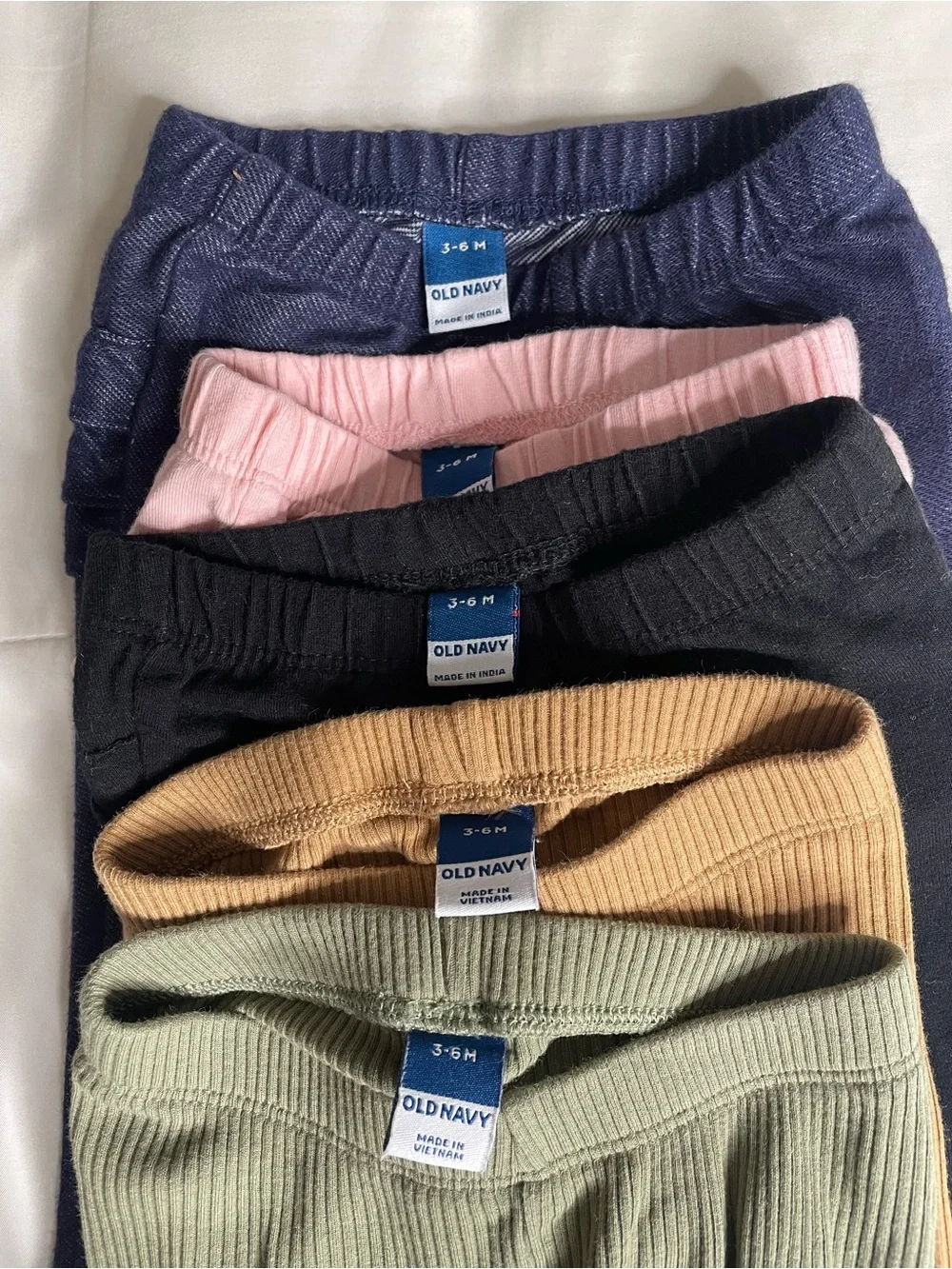 3-6M Old Navy 5Pcs Baby Girl Legging Bundle
